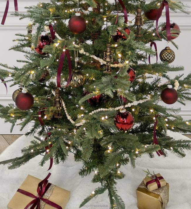 King of Christmas Burgundy Essential Glass Ornaments (24 Pack) 82FF135 Accessories