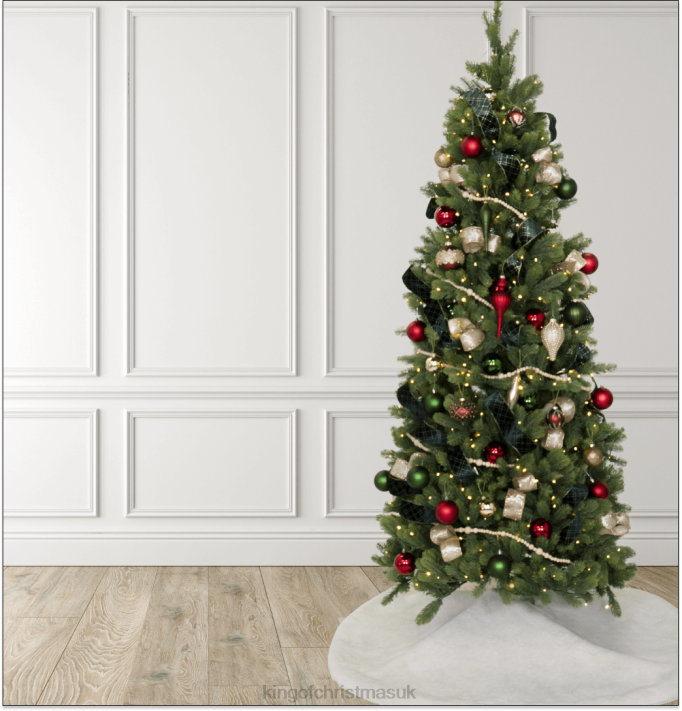 King of Christmas Red and Green Shatterproof Ornaments (48 Pack) 82FF127 Accessories