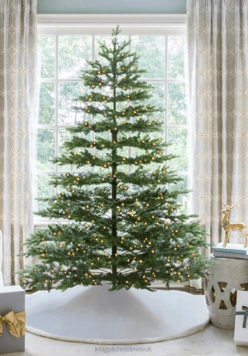 King of Christmas 7.5' Rushmore Fir Artificial Christmas Tree 750 Warm White Led Lights 82FF24 Accessories