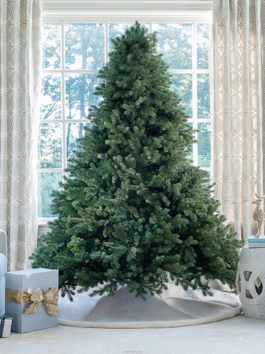King of Christmas 7.5' Cypress Spruce Artificial Christmas Tree Unlit 82FF6 Accessories