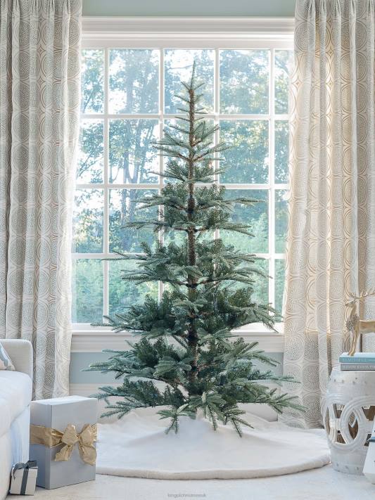 King of Christmas 7' Noble Fir Artificial Christmas Tree Unlit 82FF10 Accessories
