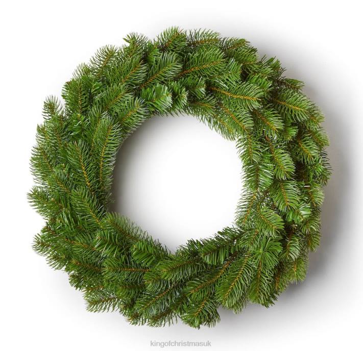 King of Christmas 36" Douglas Fir Wreath With 150 Warm White LED Lights (Plug Operated) 82FF67 Accessories